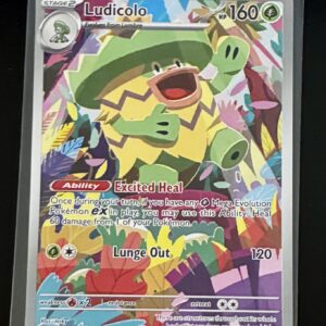 Ludicolo 095/094 Secret Rare Full-Art Pokémon Card